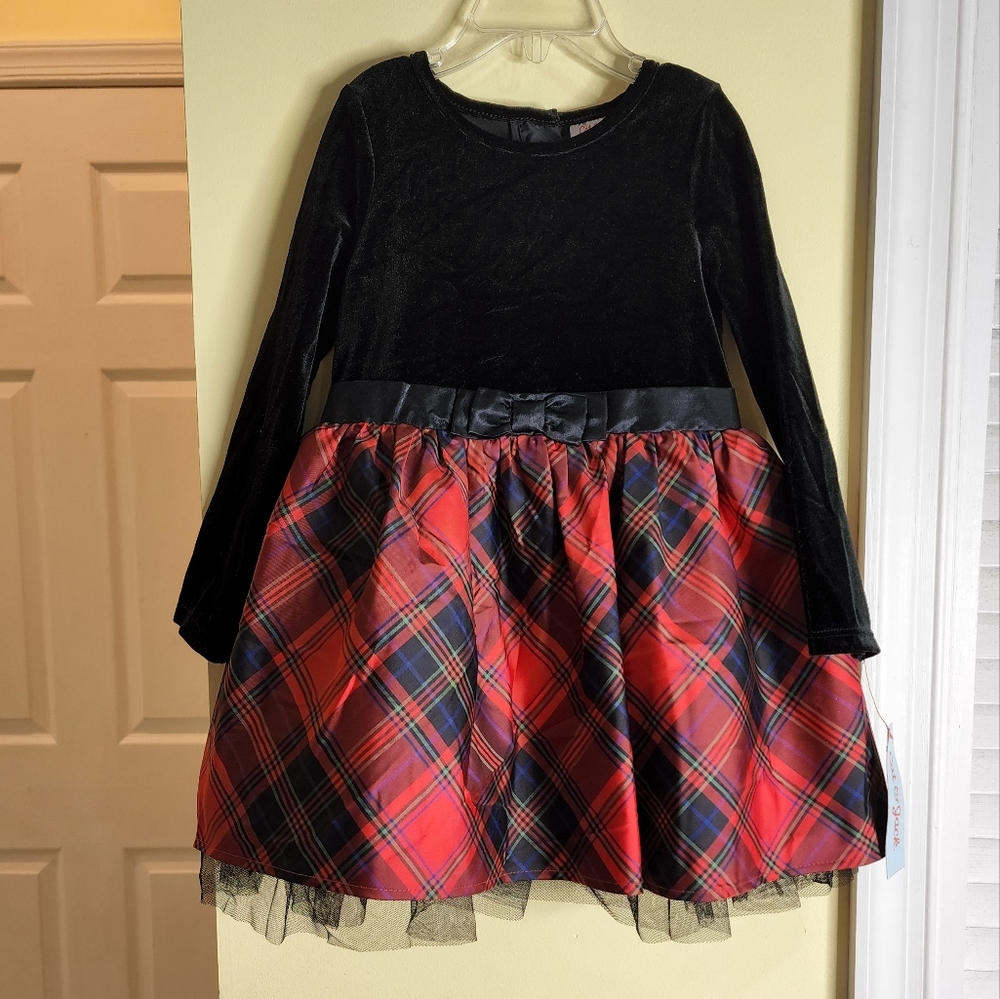 Cat and Jack Long Sleeve Dress 3T